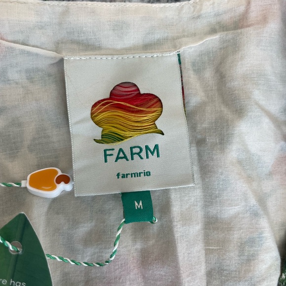 FARM Rio Green and Red Floral Maxi Dress - Picture 5 of 5